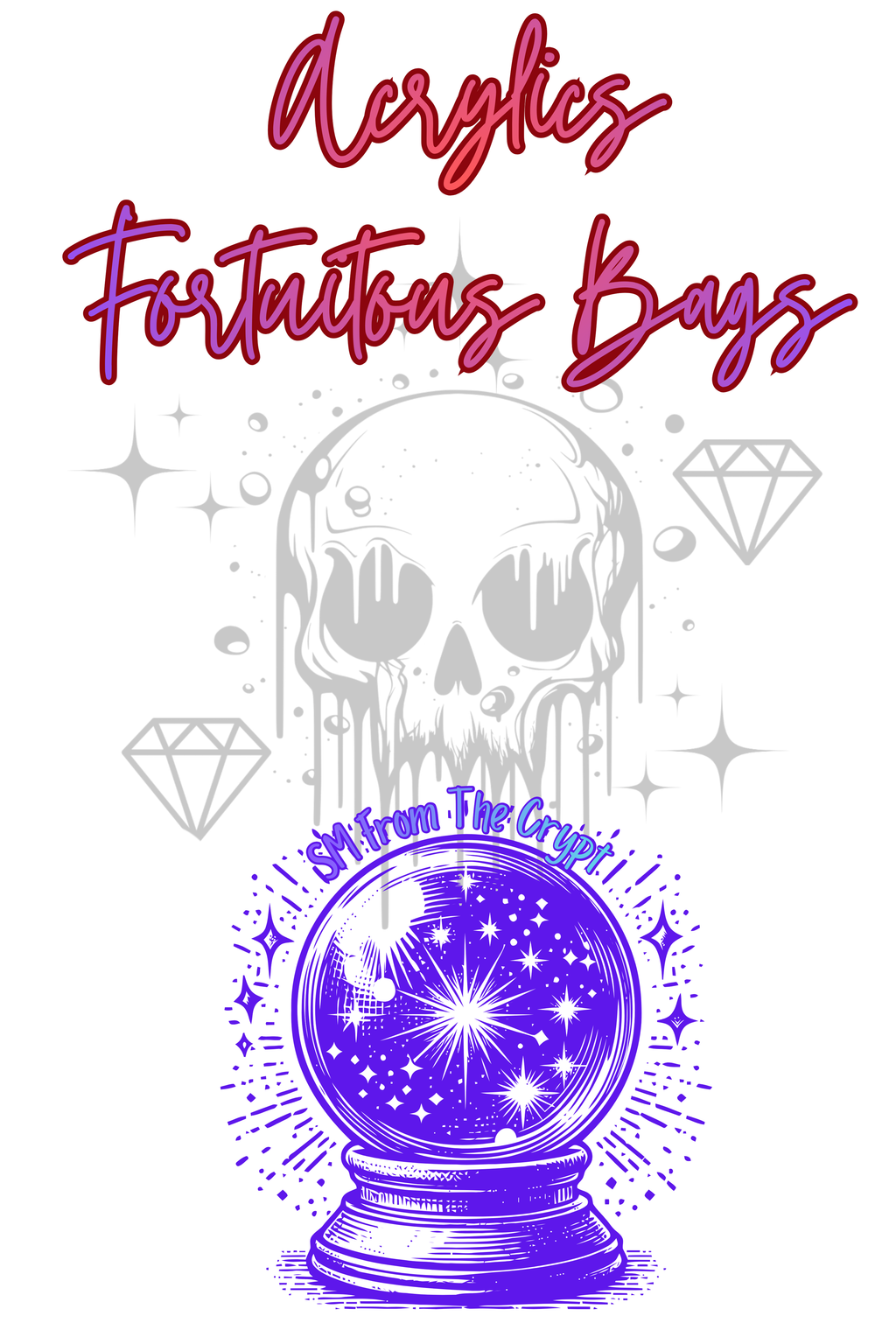 Acrylic Fortuitous Bags