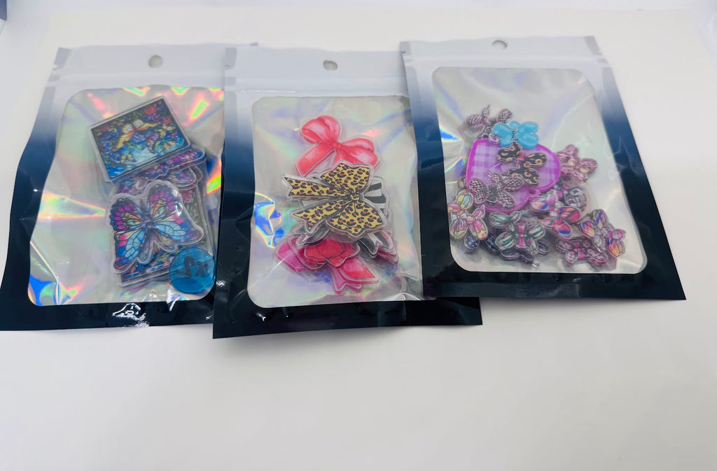 Acrylic Fortuitous Bags